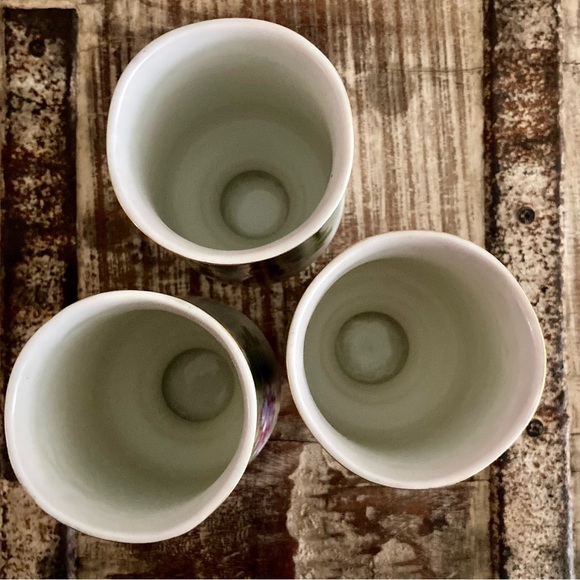 Vintage A&C Bavaria Pitcher with 3 Cups Grape Motif - Picture 16 of 17